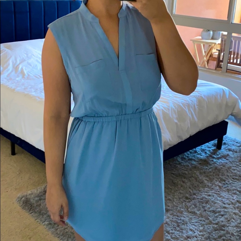 Cupcakes & cashmere blue dress small Nordstrom